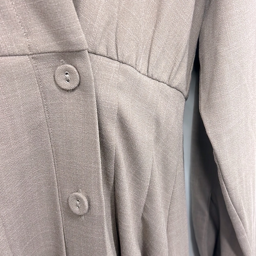 Other Stories Pleated Button Mini Dress - Picture 7 of 9